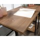 Industrial Style Bench Desk Sindoori Mango